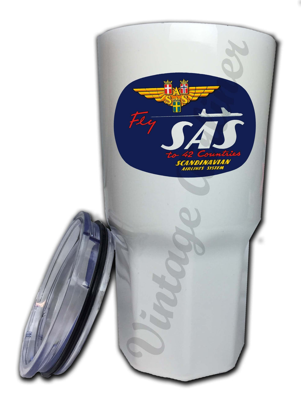 SAS Airlines 1950's Sticker Tumbler