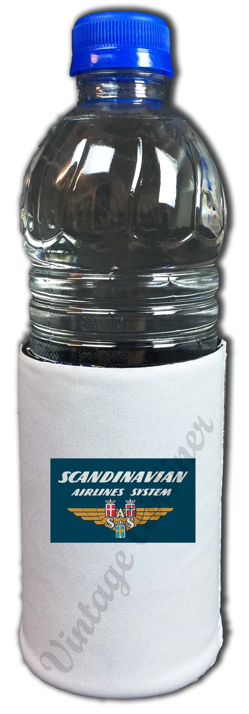 Scandinavian Airlines System Vintage Beverage Wrap