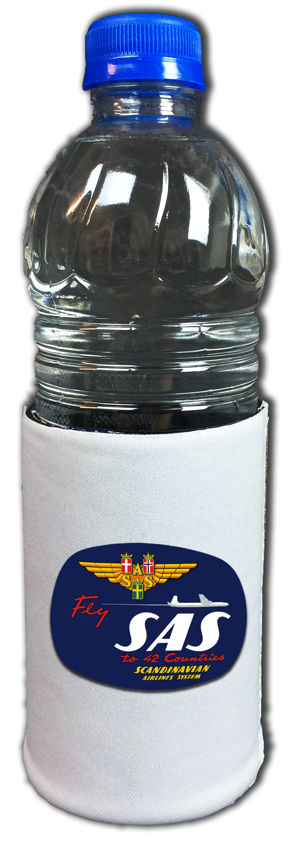 Scandinavian Airlines (SAS) 1950's Vintage Beverage Wrap