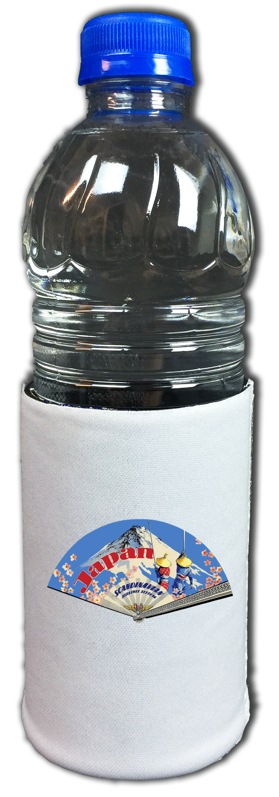 Scandinavian Airlines 1950's Vintage Japan Bag Sticker Beverage Wrap