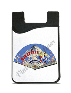 Scandinavian Airlines (SAS) 1950's Japan Bag Sticker Card Caddy