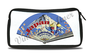 Scandinavian Airlines (SAS) 1950's Japan Bag Sticker Travel Pouch