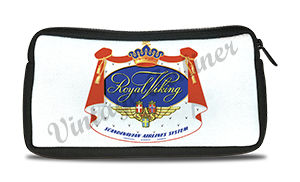 Scandinavian Airlines (SAS) Royal Viking Bag Sticker Travel Pouch