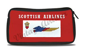 Scottish Airlines Logo Travel Pouch