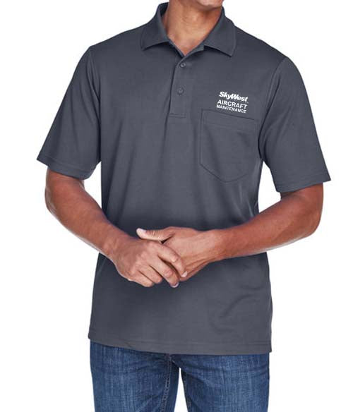Skywest Aircraft Maintenance Wicking Men's Polo **