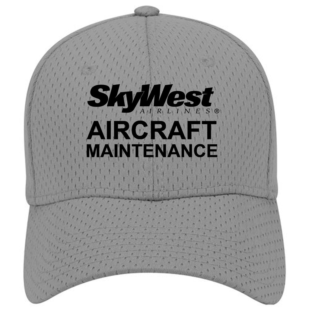 Skywest Aircraft Maintenance Mesh Cap **