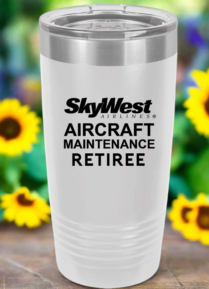 RETIREE Skywest Aircraft Maintenance Tumbler