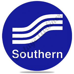 Southern Airways Logo Round Sandstone Coaster