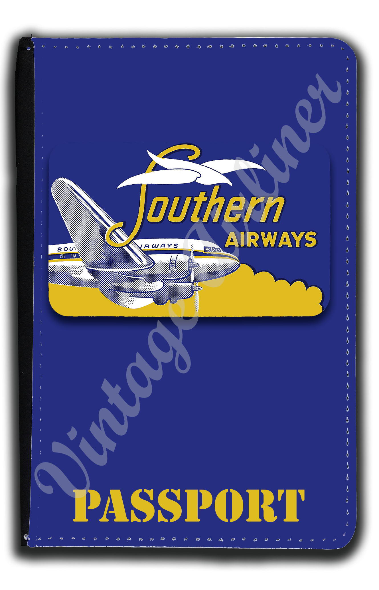 Southern Airways Vintage Bag Sticker Passport Case