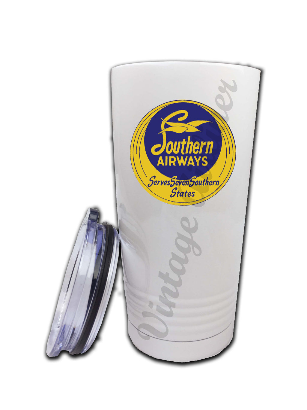 Southern Airways 1950's Vintage Bag Sticker  Tumbler