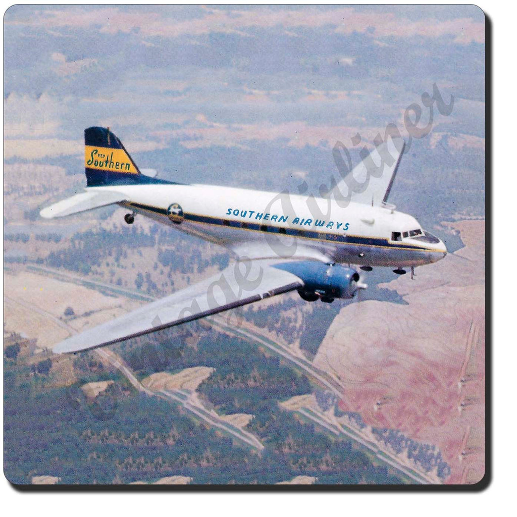Southern Airways Sandstone Coaster