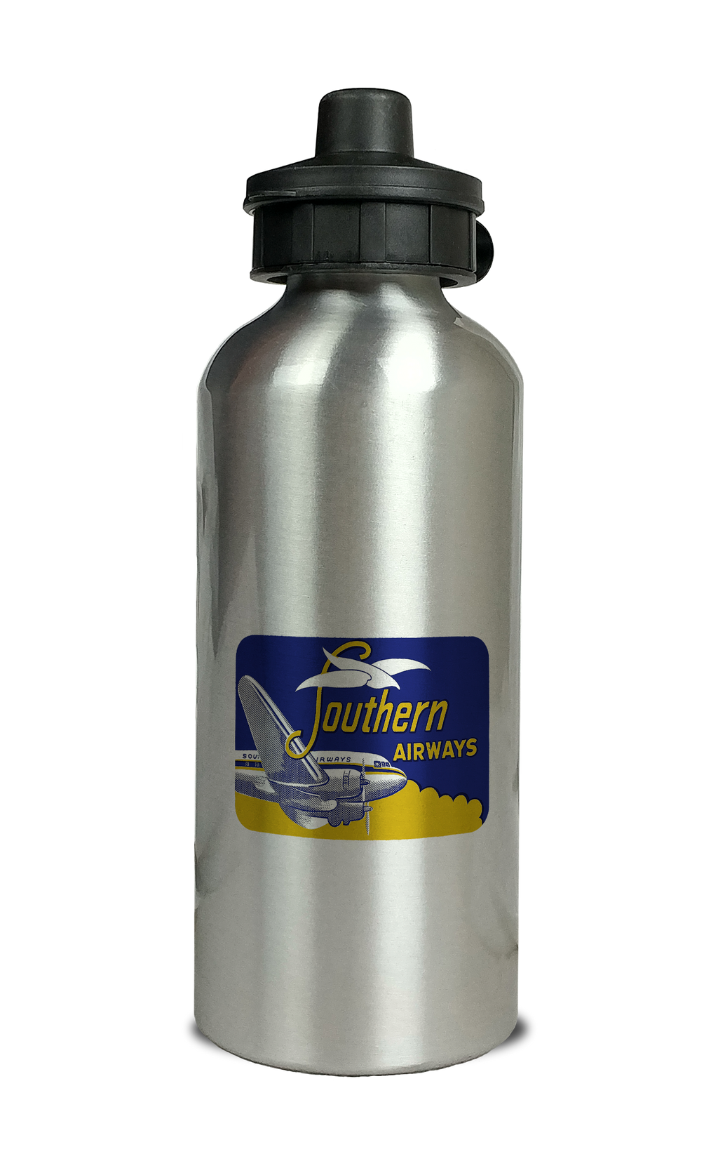 Southern Airways 1950's Vintage Aluminum Water Bottle