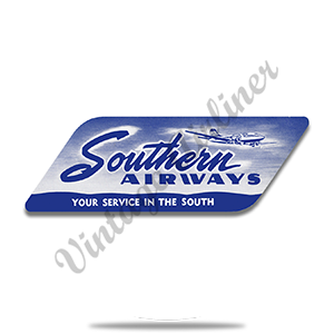 Southern Airways Vintage Round Sandstone Coaster