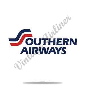 Southern Airways Logo Round Sandstone Coaster