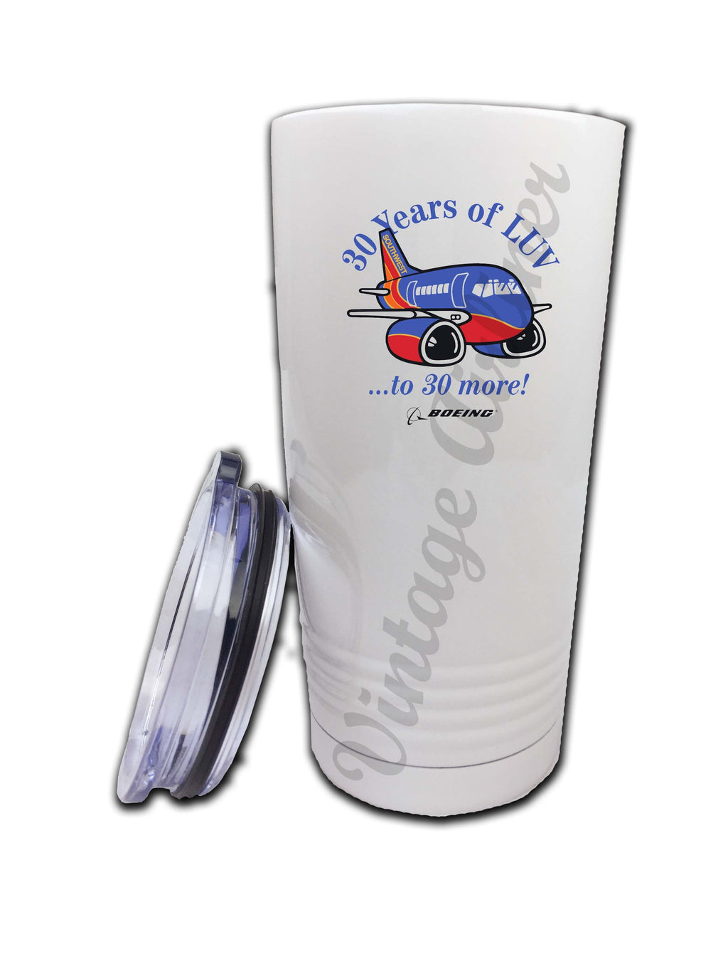 Southwest Airlines 30th Anniversary Bag Sticker Tumbler