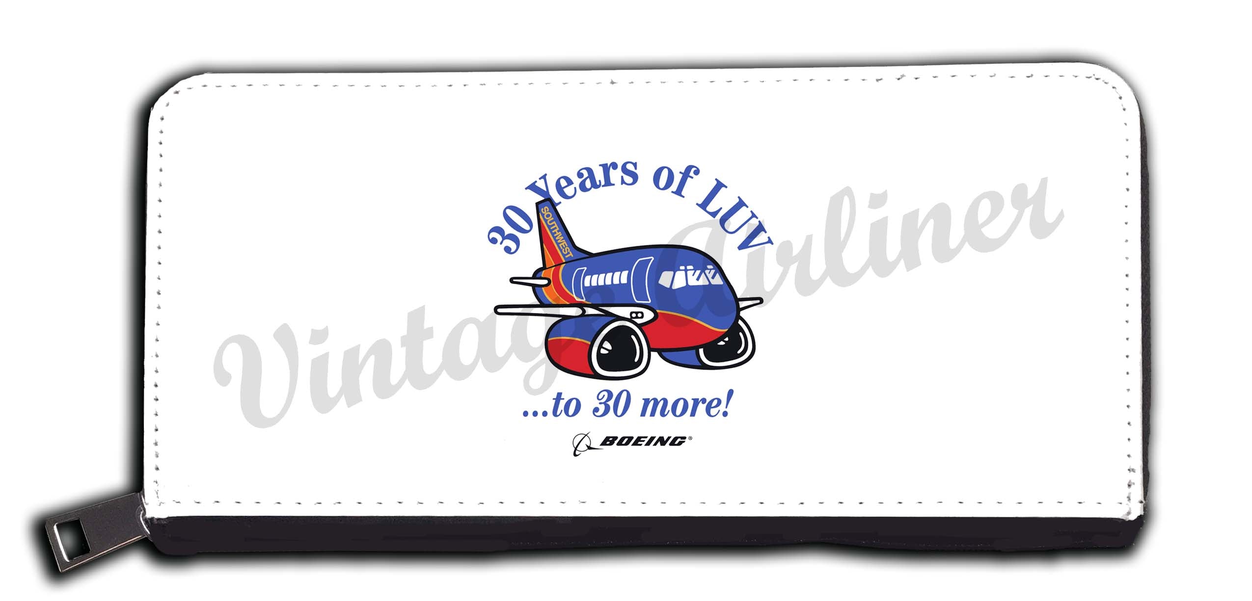 Southwest Airlines 30th Anniversary Bag Sticker Wallet