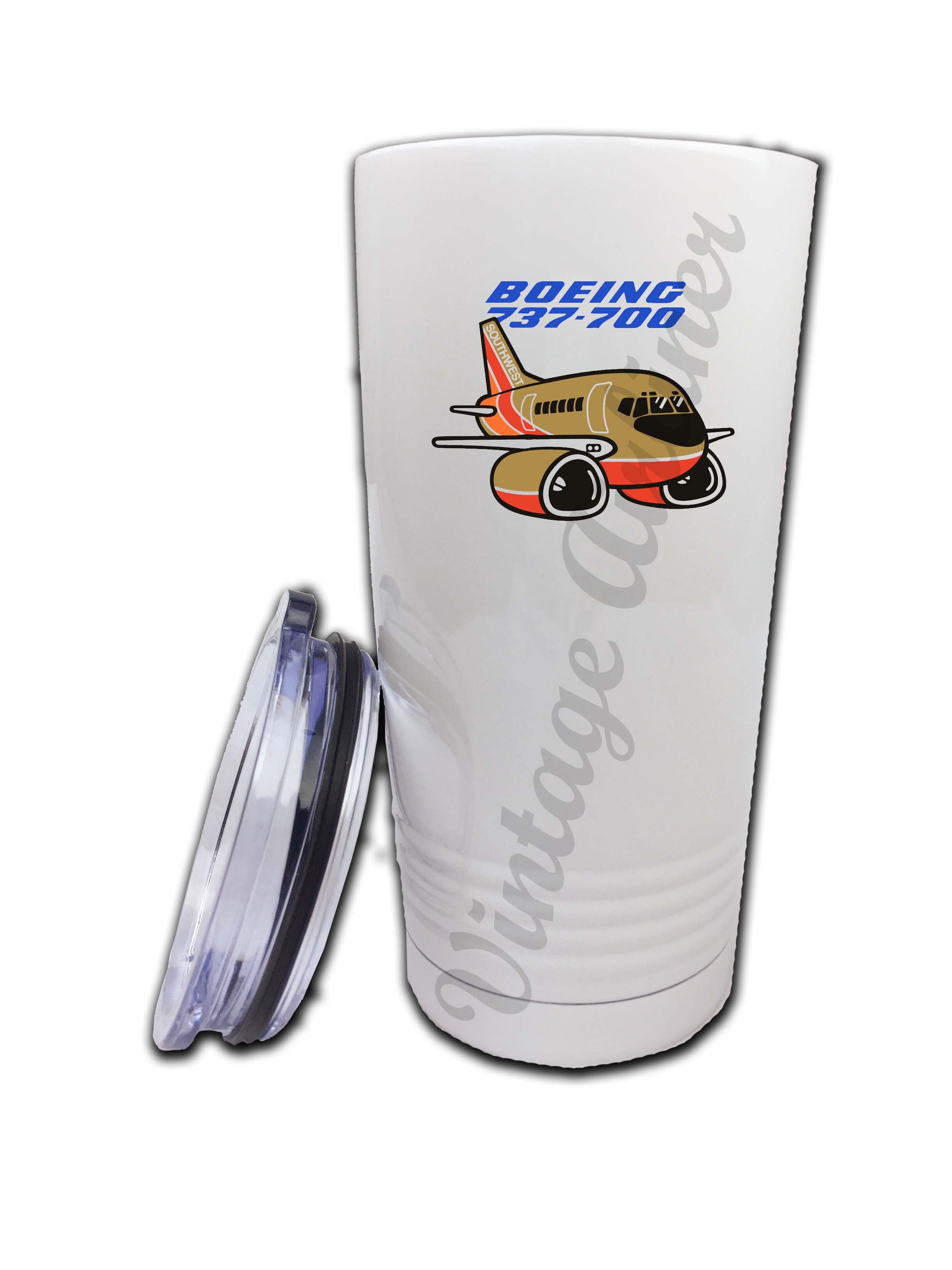 Southwest Airlines 737 Bag Sticker Tumbler