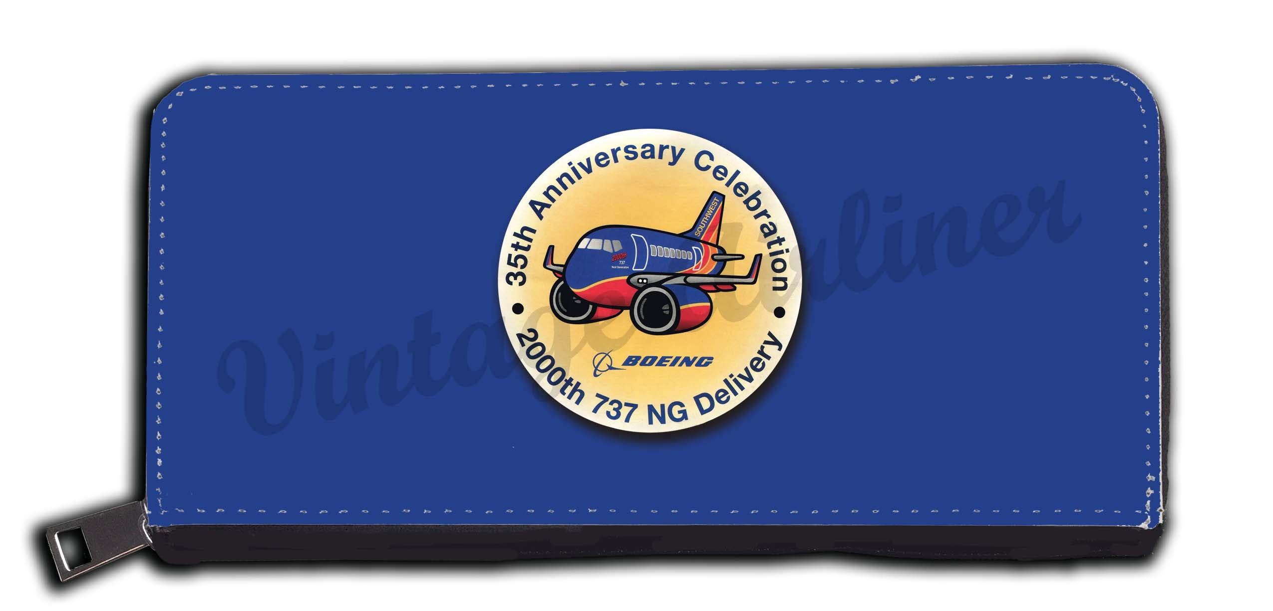 Southwest Airlines 35th Anniversary Bag Sticker Wallet