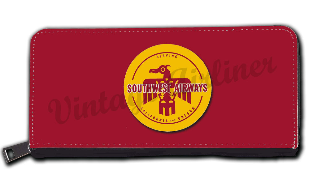 Southwest Airways Vintage Wallet