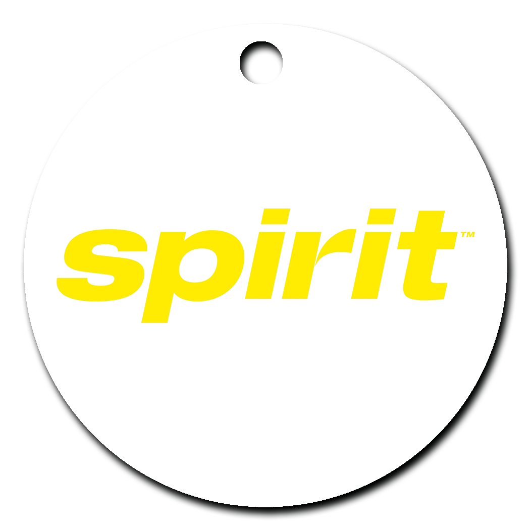 Spirit Airlines Logo Ornaments