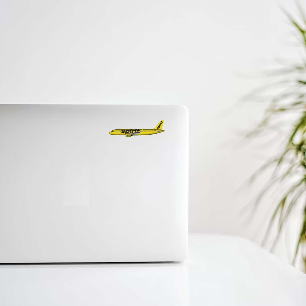 Spirit Airlines Livery Decal Stickers
