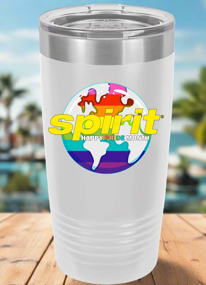 Spirit Airline Pride Globe Tumbler