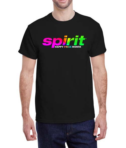 Spirit Rainbow Logo Pride Month T-shirt