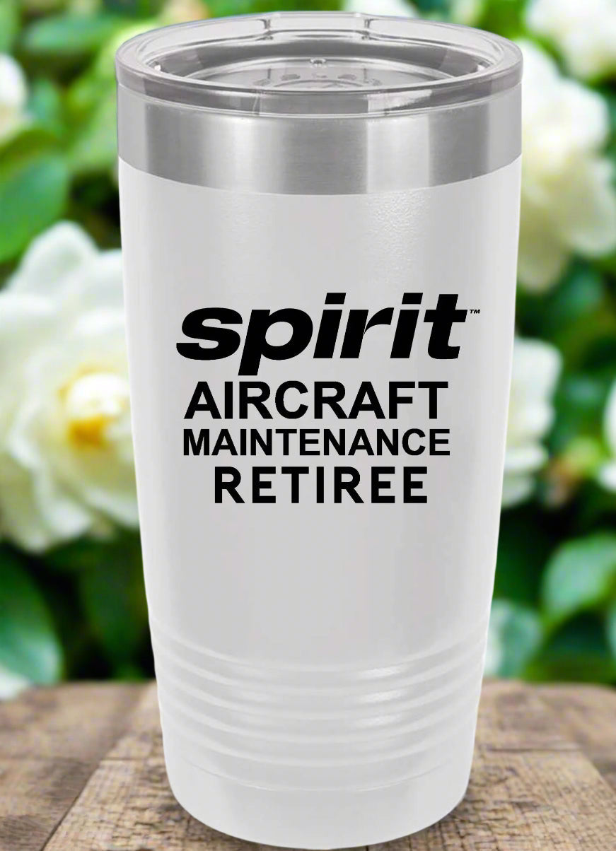 RETIREE Spirit Aircraft Maitenance Tumbler