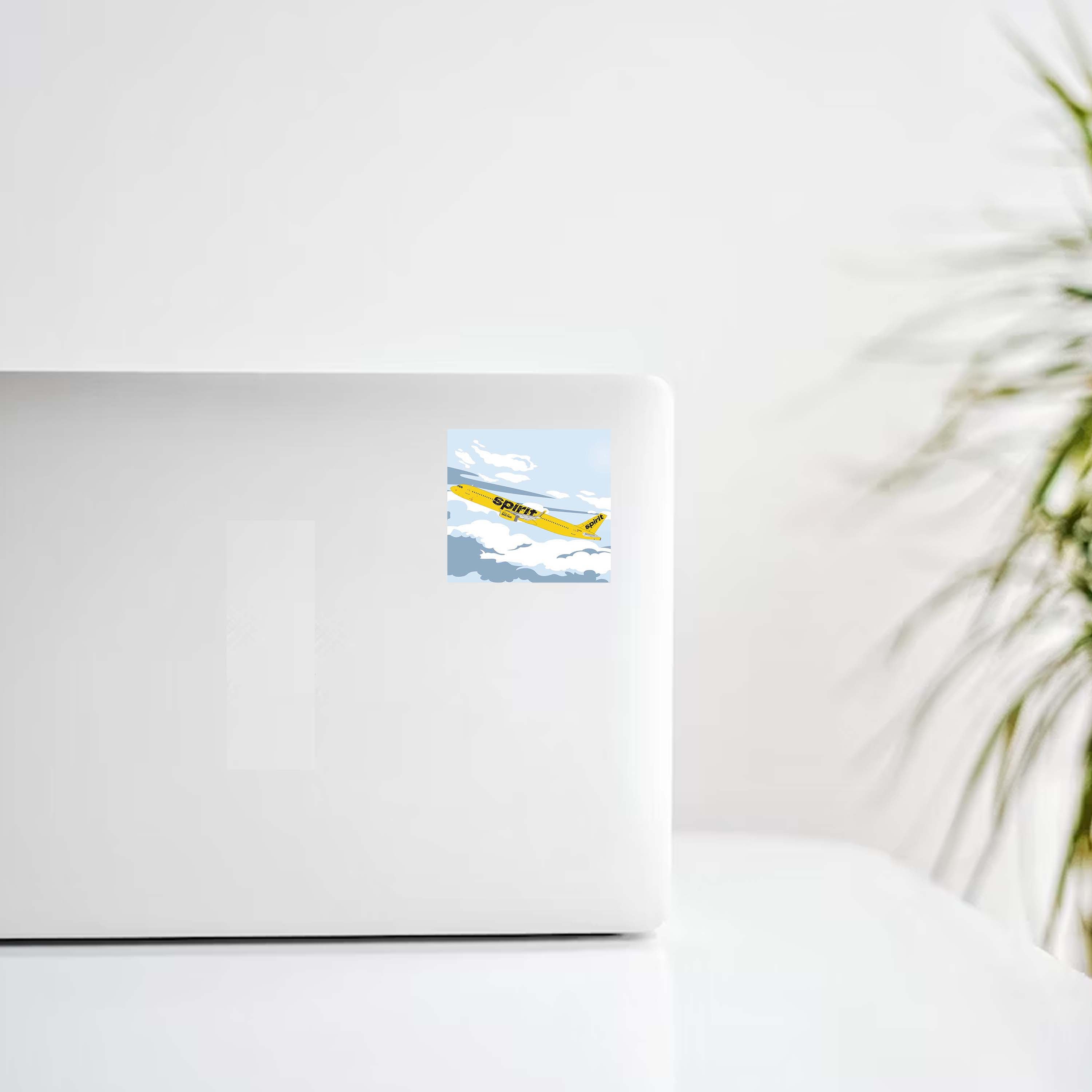 Spirit Airlines Flight Decal Stickers