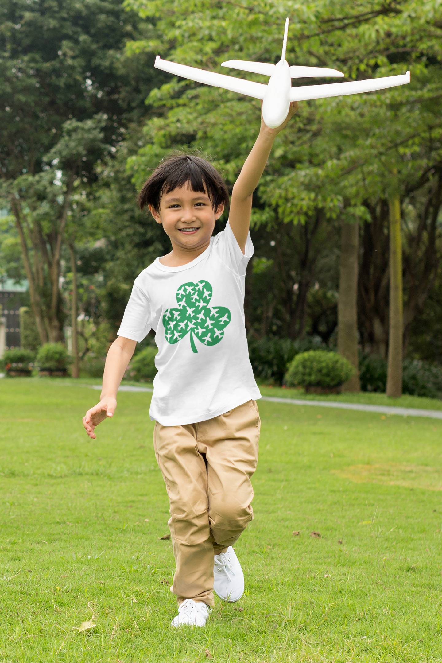 Planes in Clover Youth T-Shirt