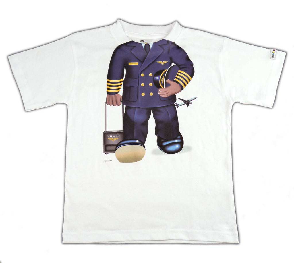 Add A Kid Youth Male Pilot T-shirt