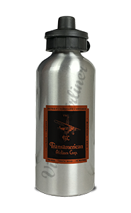 TransAmerican Airlines Corporation Vintage Bag Sticker Aluminum Water Bottle