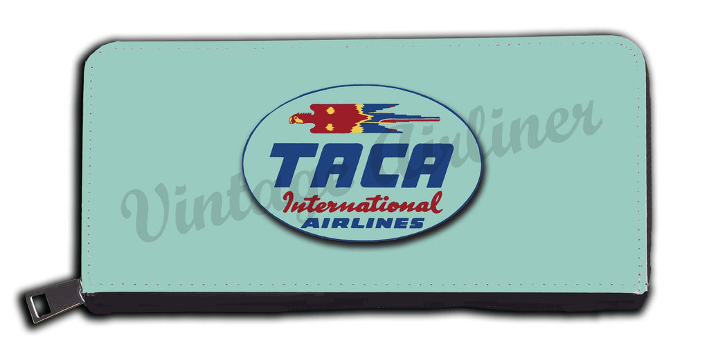 TACA Airlines Vintage Bag Sticker Wallet