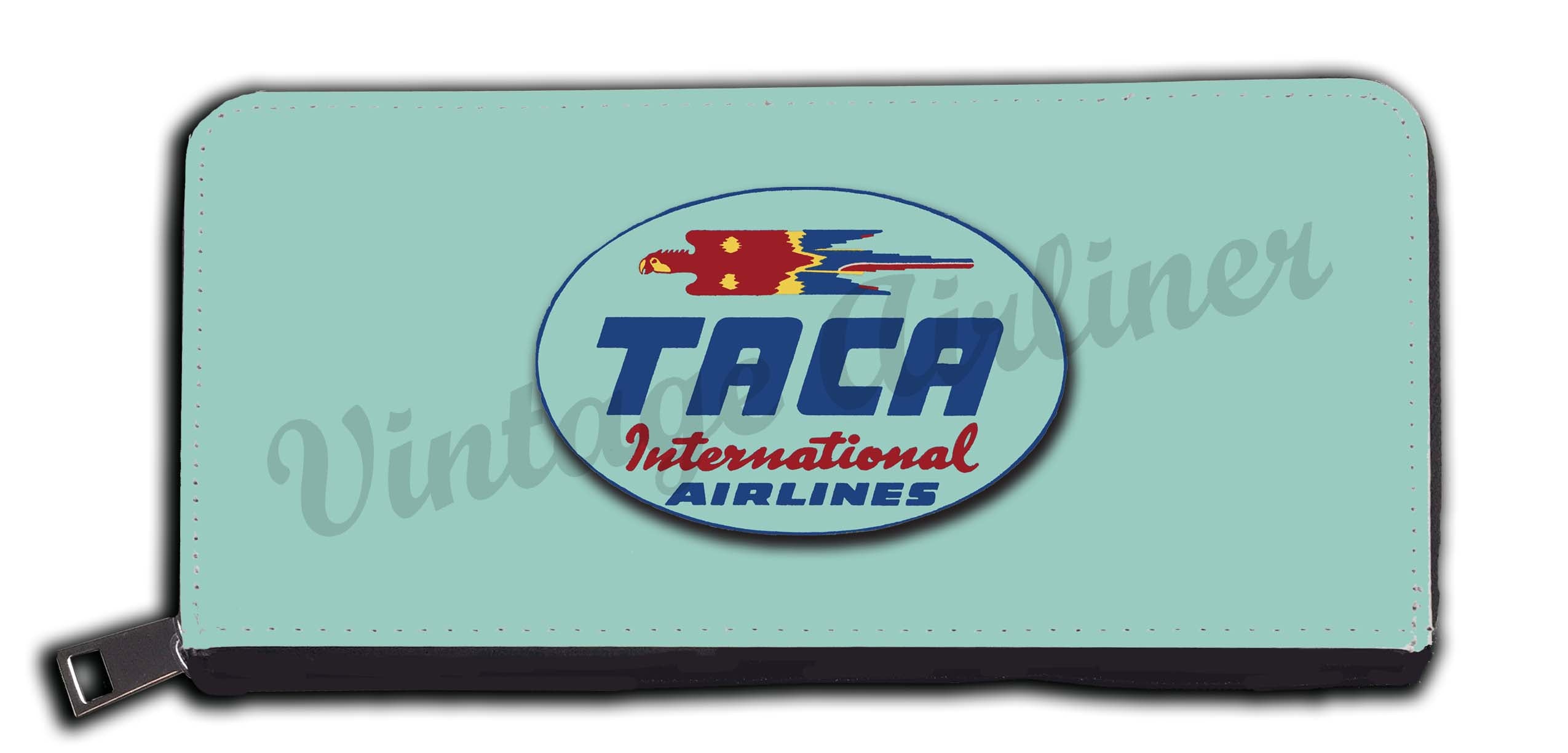 TACA Airlines Vintage Bag Sticker Wallet
