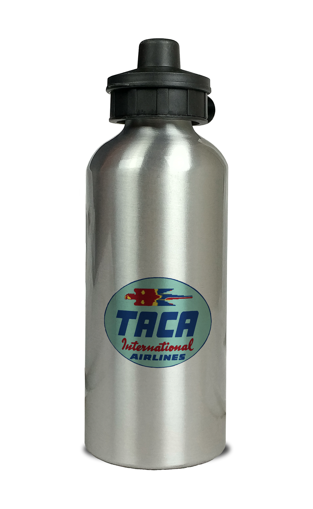 TACA Airlines Vintage Aluminum Water Bottle