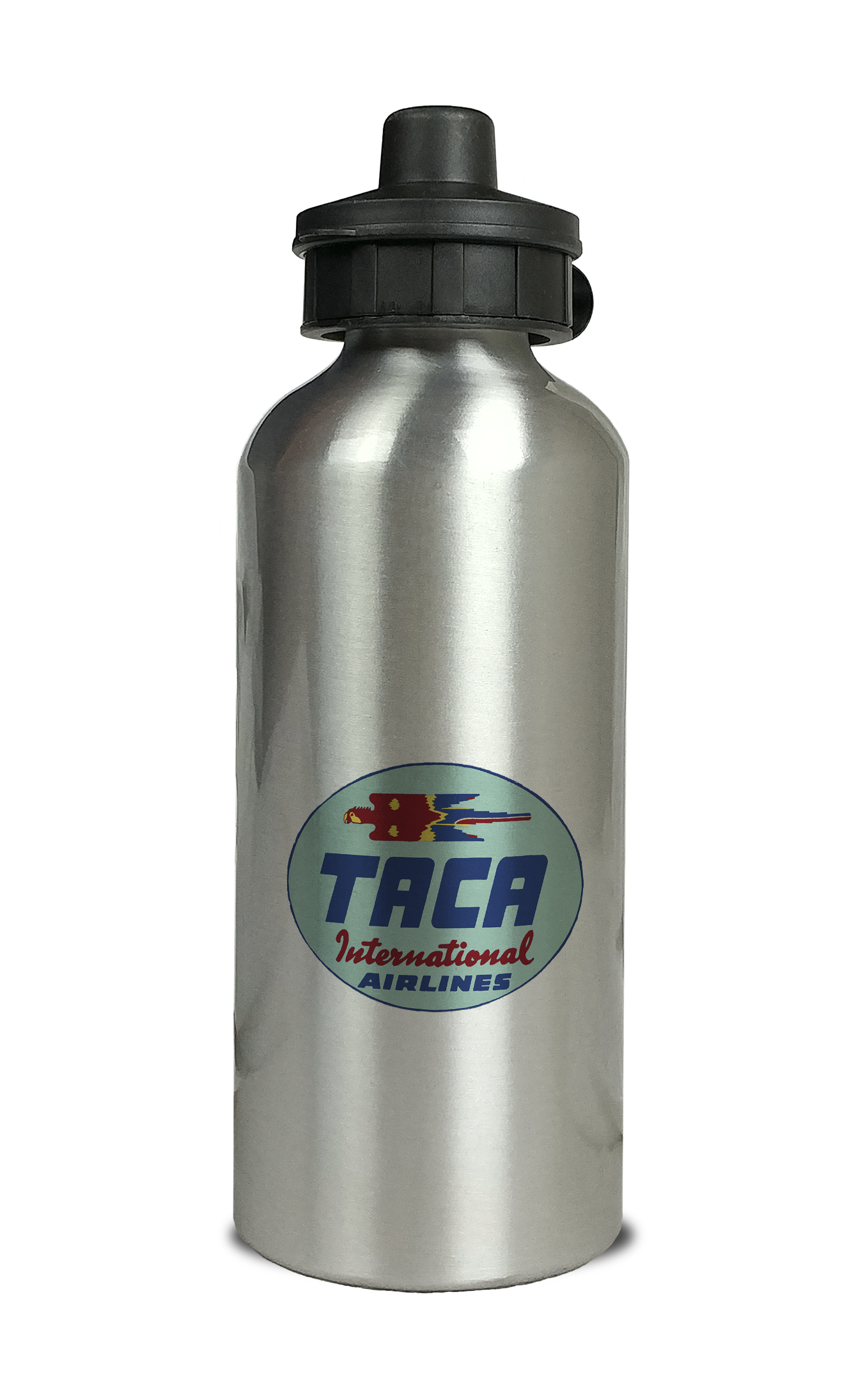 TACA Airlines Vintage Aluminum Water Bottle
