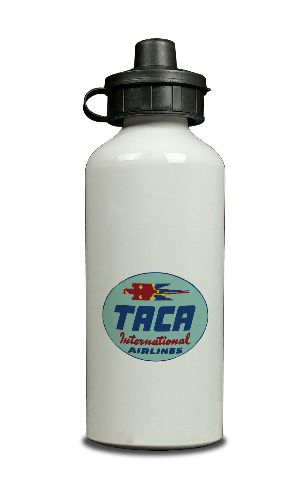 TACA Airlines Vintage Aluminum Water Bottle