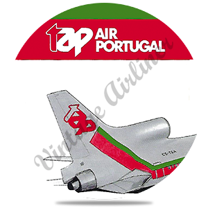 TAP Air Portugal Round Sandstone Coaster
