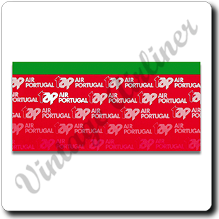 TAP Air Portugal Bag Sticker Square Sandstone Coaster
