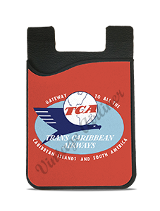 Trans Caribbean Airways Logo Card Caddy