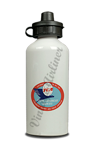 Trans Caribbean Airways Logo Aluminum Water Bottle