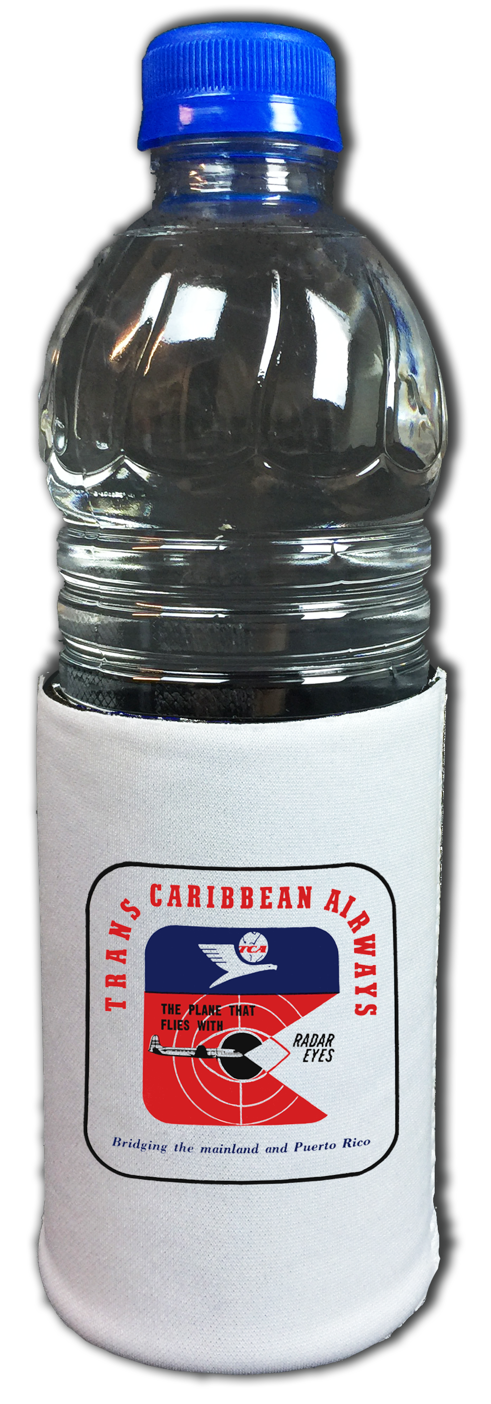 Trans Caribbean Airways Logo Bag Sticker Beverage Wrap