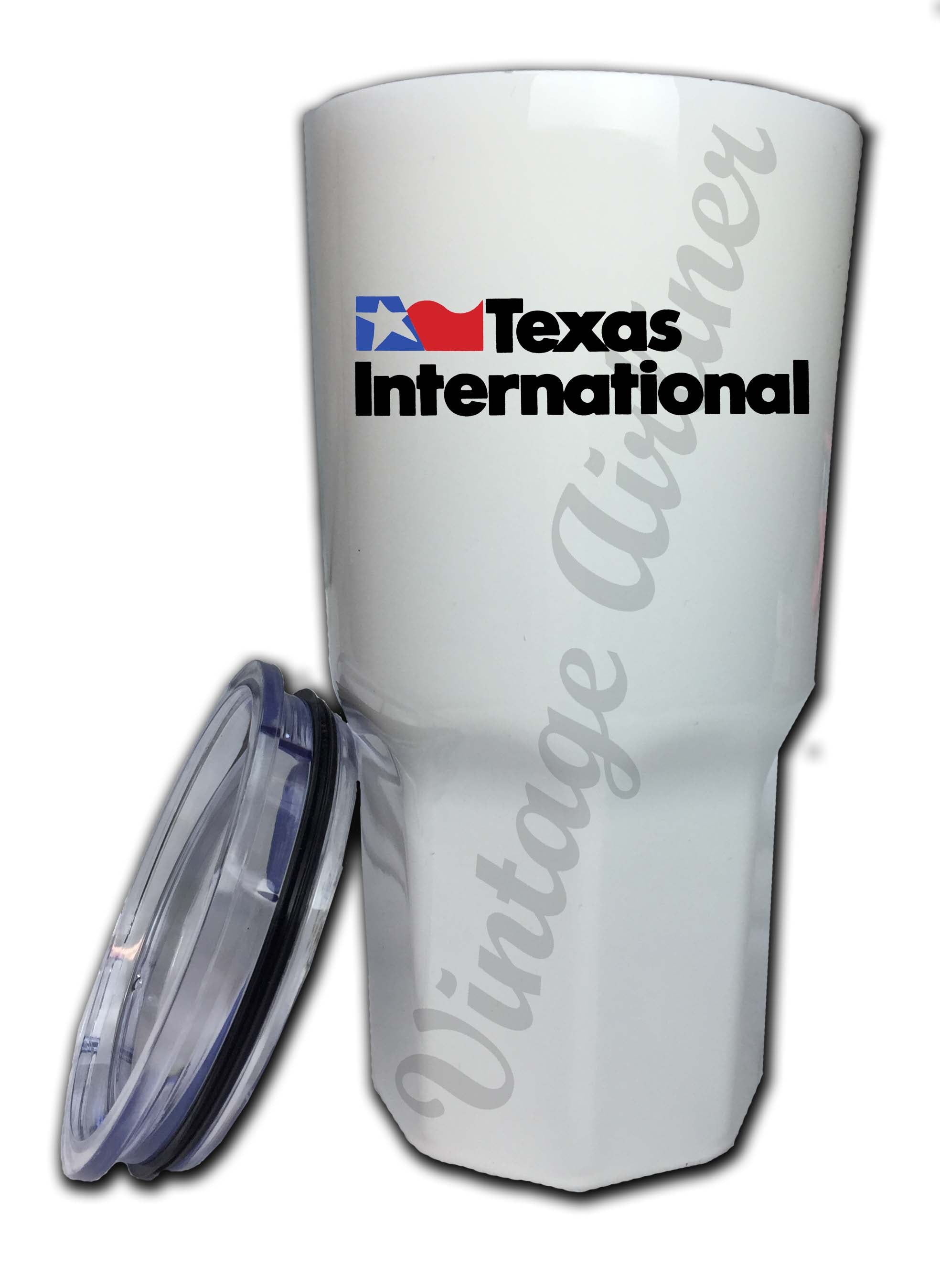 Texas International Logo Tumbler
