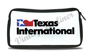 Texas International Logo Travel Pouch