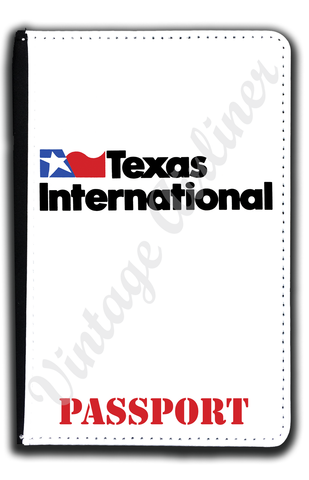 Texas International Logo Passport Case