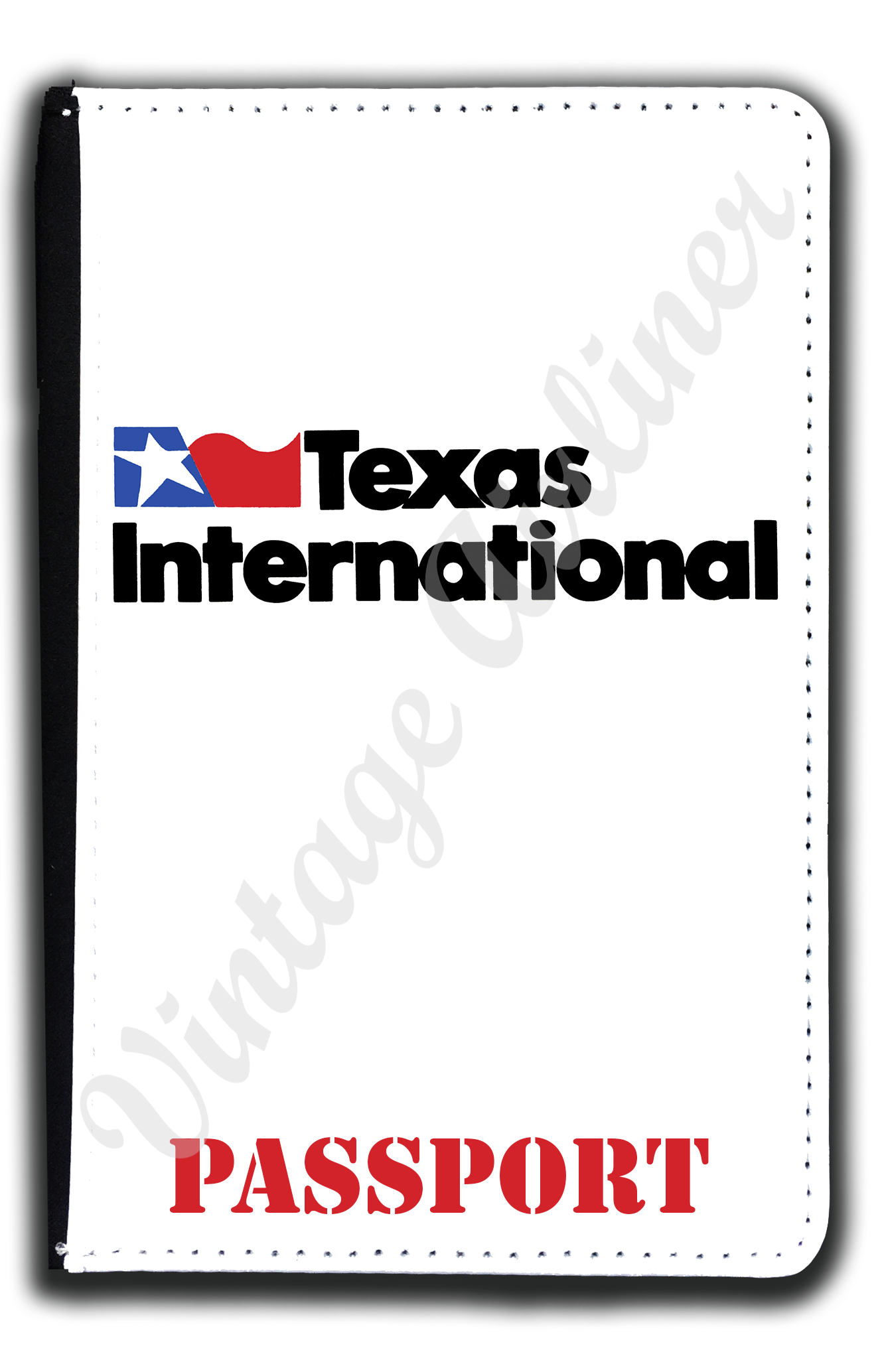 Texas International Logo Passport Case