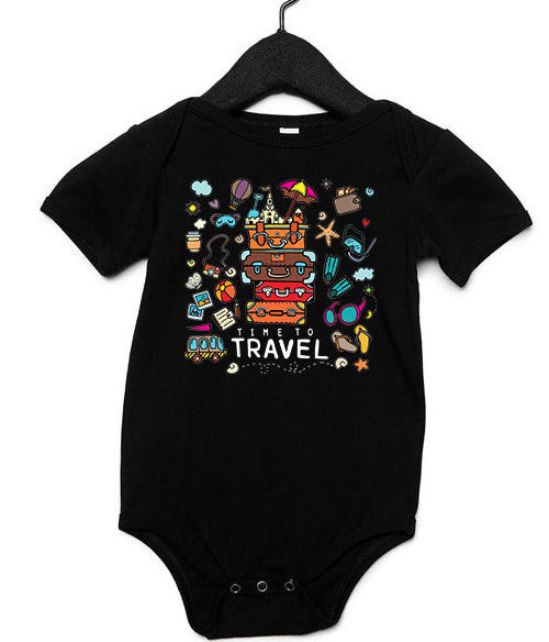 Time To Travel Infant Onesie