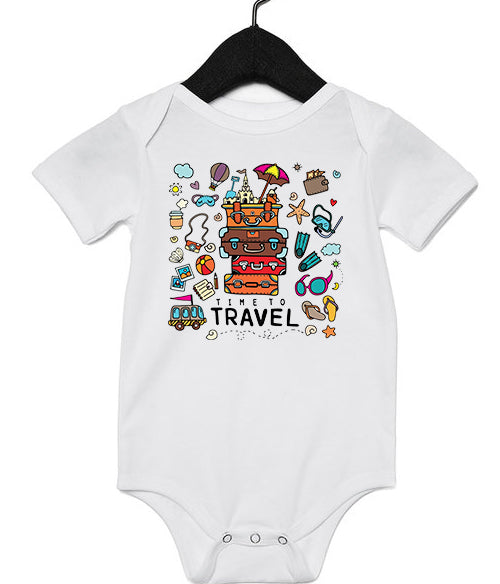 Time To Travel Infant Onesie