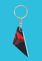 Delta Tail Keychain