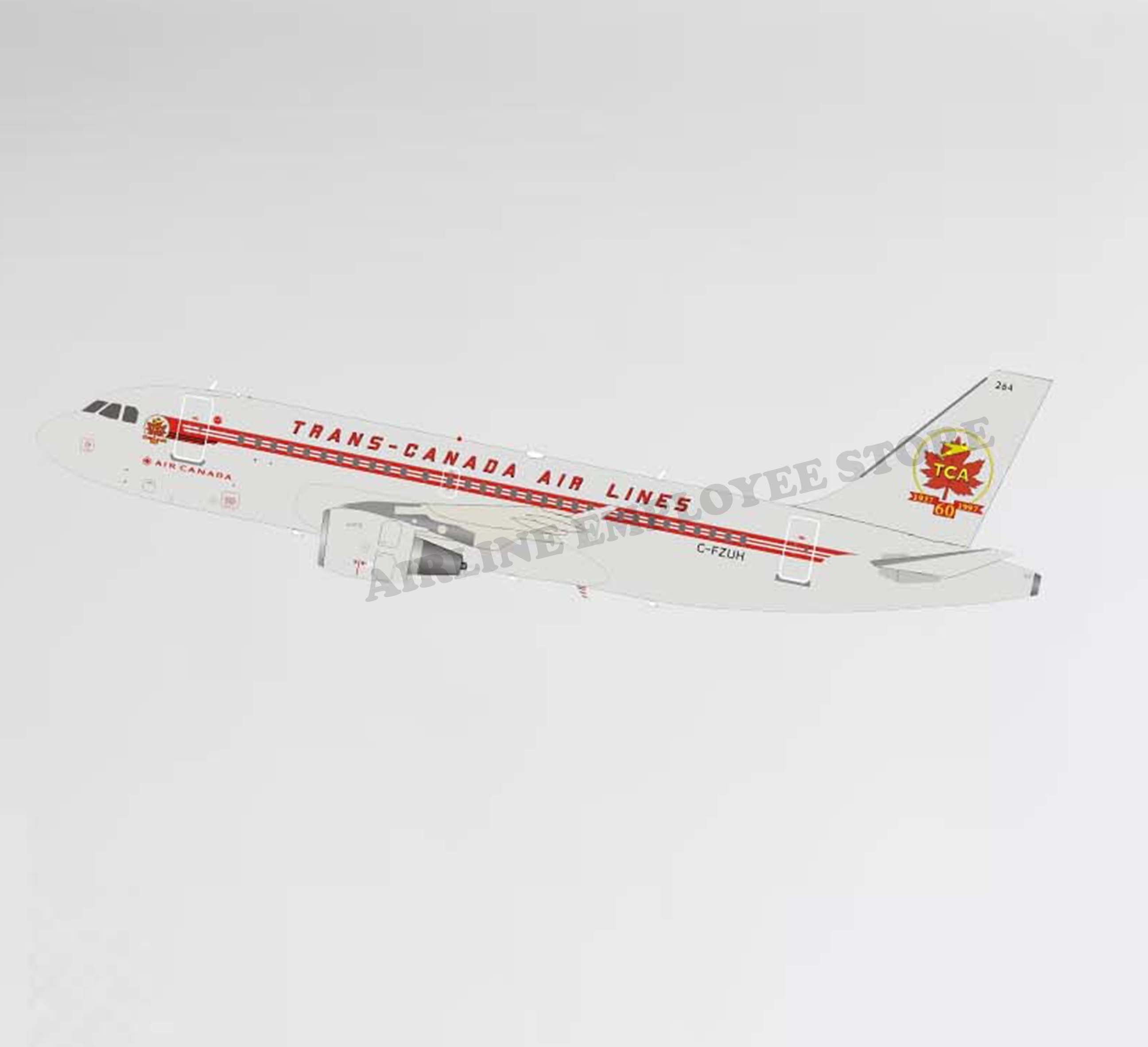 Trans-Canada Air Lines A319-114 Livery Decal Stickers